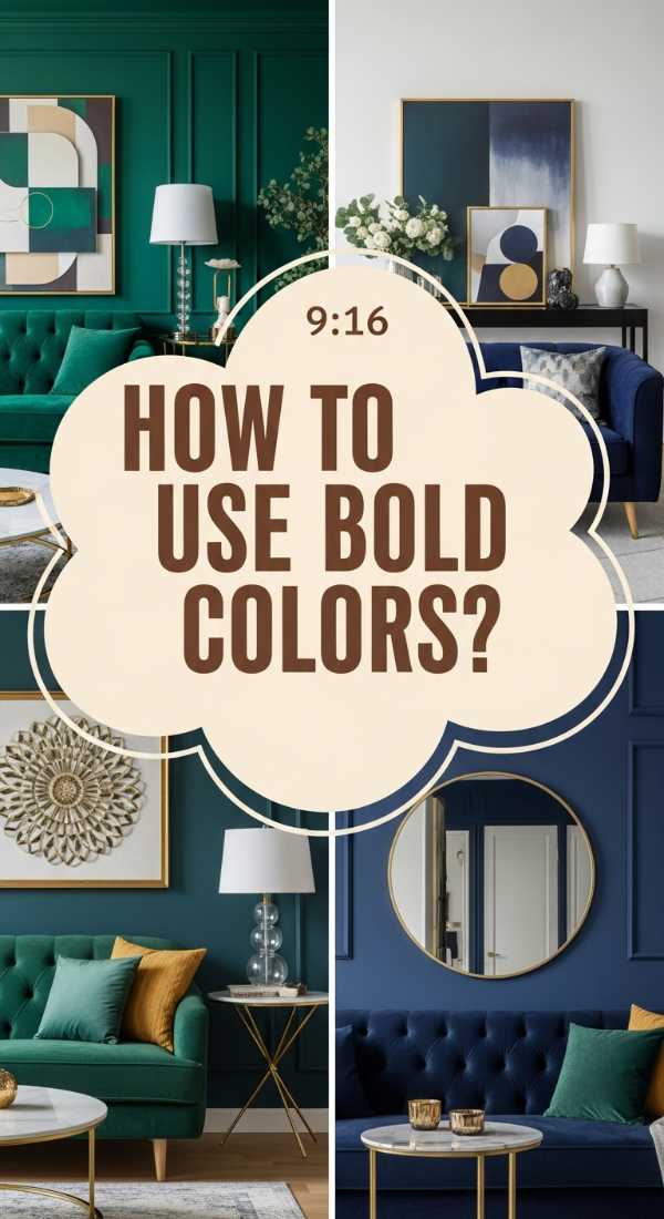 How To Use Bold Decor Colors For A More Vibrant Living Space 6a081cd826323
