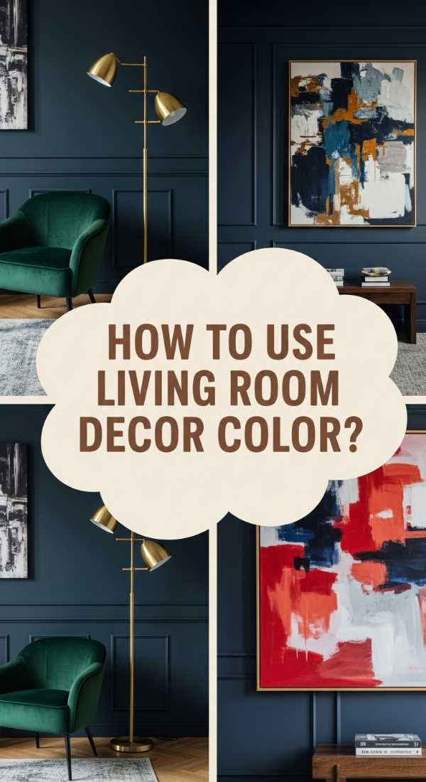 How To Use Living Room Decor Color For A Bold Statement 6a0835e17cd49