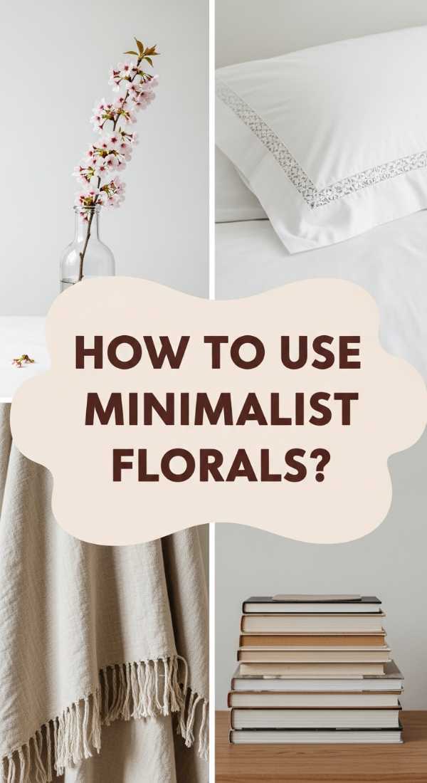 How To Use Minimalist Vintage Floral Bedding For A Clean Serene Space 69fda802e1b95