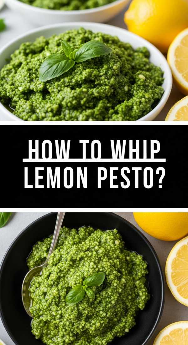The Ultimate Viral Food Board: Simple, Quick, and Crowd-Pleasing How To Whip Lemon Pesto 6a1a98e766f3f