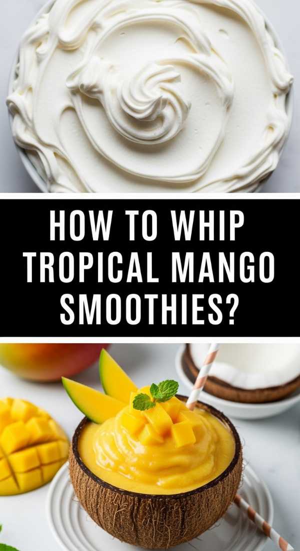 How To Whip Tropical Mango Smoothies 69f5c404a6996