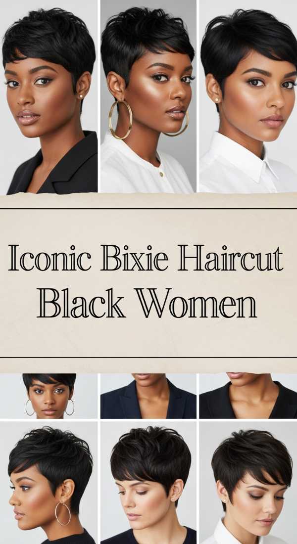 Iconic Bixie Haircut Black Women 6a1425a228afb