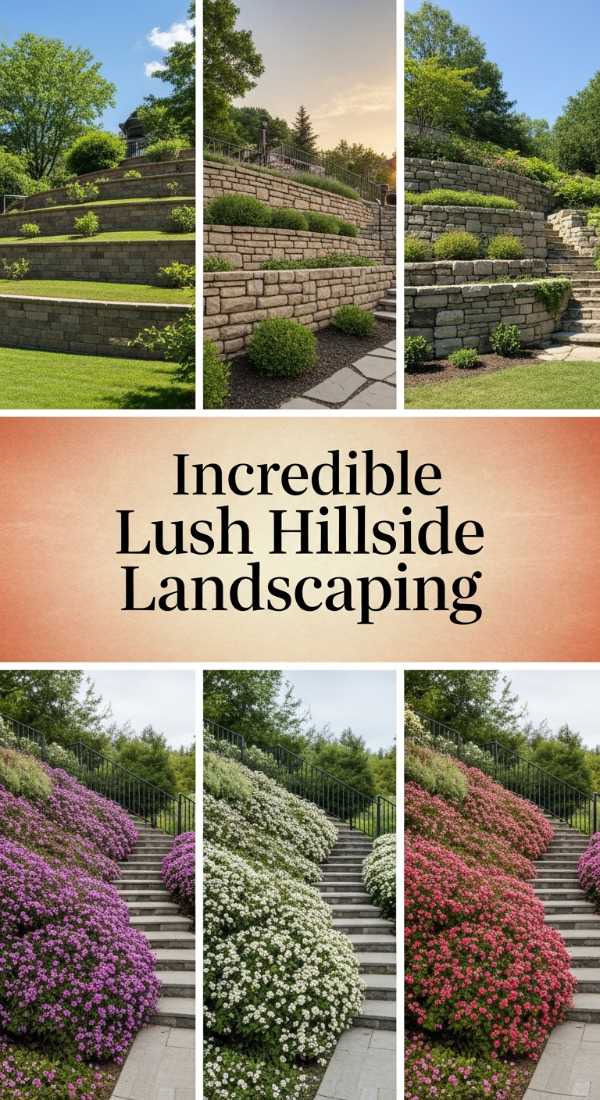 Incredible Lush Hillside Landscaping 69ff4766cea6f