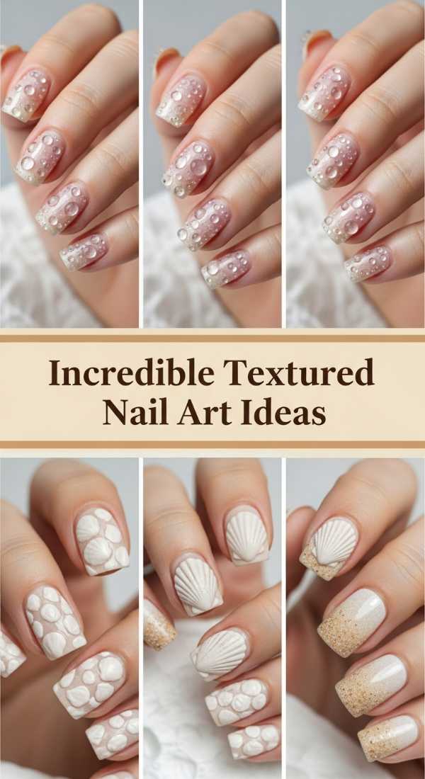 Incredible Textured Nail Art Ideas 6a134e52c285d