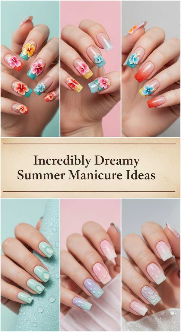 Incredibly Dreamy Summer Manicure Ideas 6a134d2b8526e