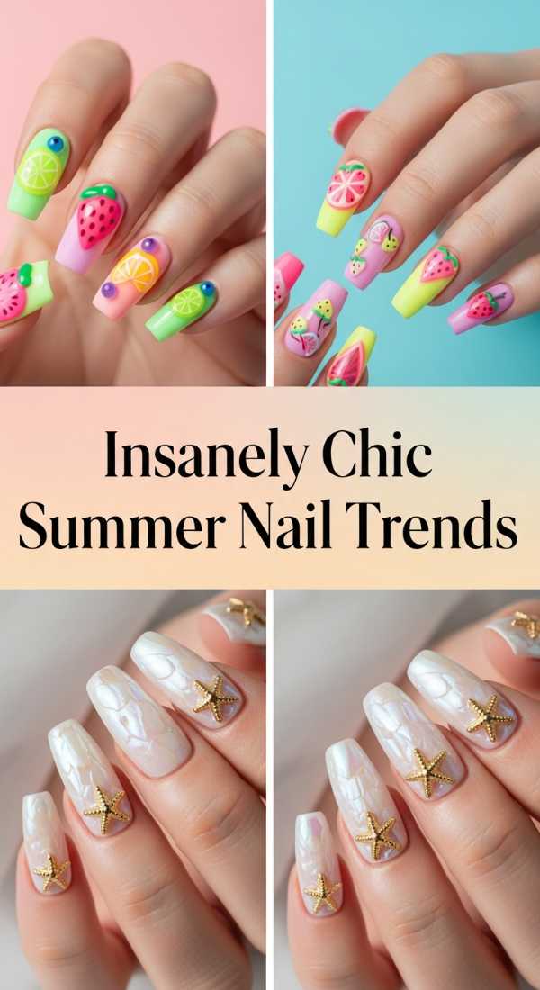 Insanely Chic Summer Nail Trends 6a1347a33fe35
