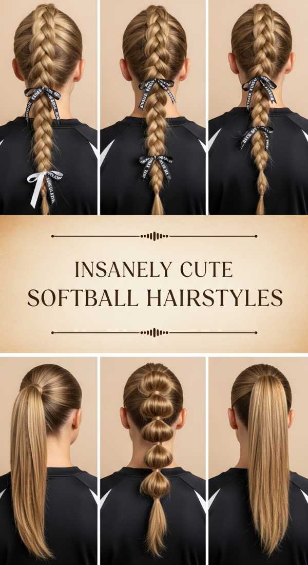Insanely Cute Softball Hairstyles 6a08d43cd2dda