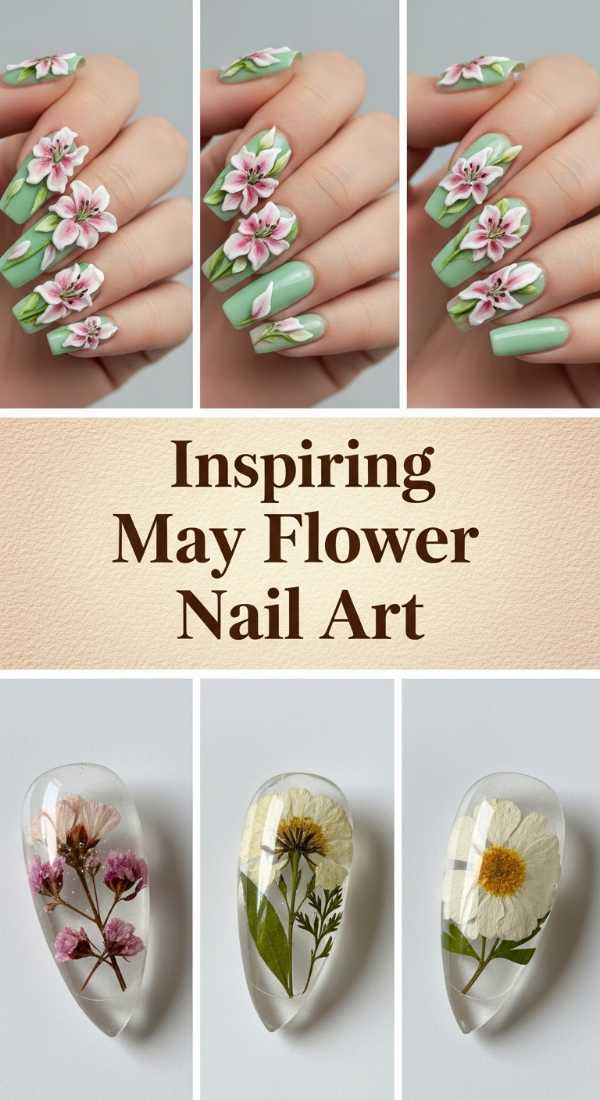 Inspiring May Flower Nail Art 6a134c2bc4a19