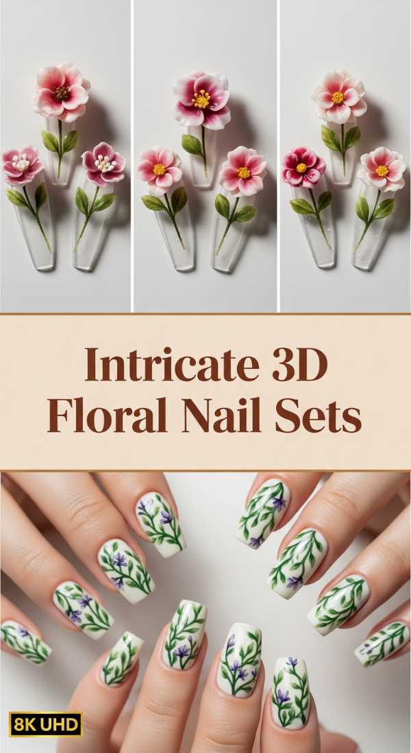 Intricate 3d Floral Nail Sets 6a1342049179f