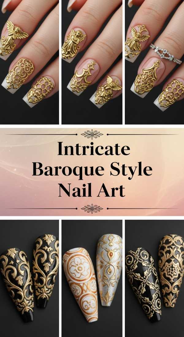 Intricate Baroque Style Nail Art 6a0859b687f6b
