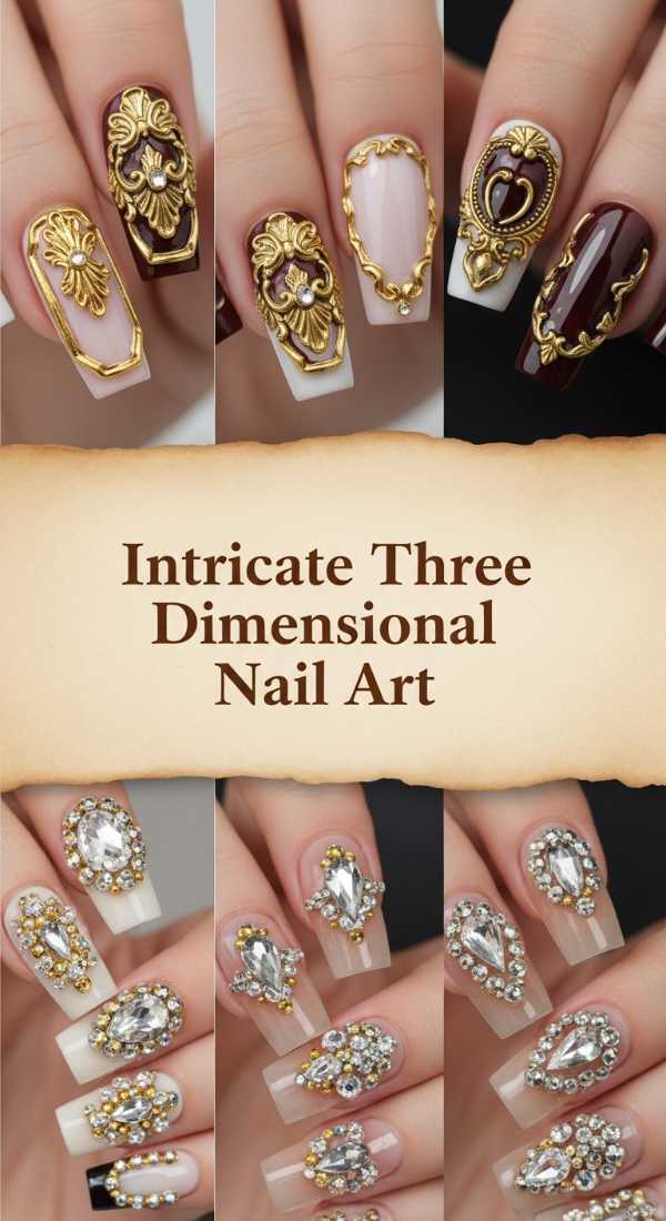 Intricate Three Dimensional Nail Art 6a0859c2b1134