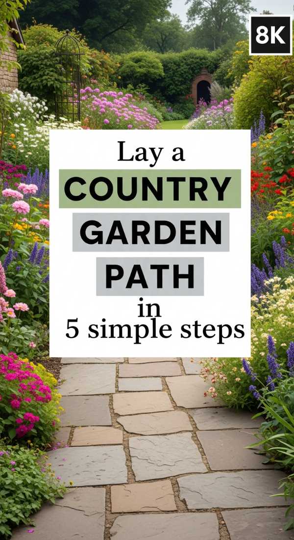 Lay A Country Garden Path In 5 Simple Steps 69fb222c22541