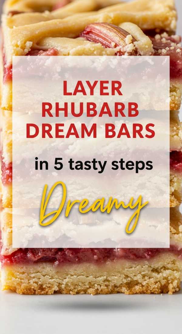 Pink Perfection: Our Most Requested Rhubarb Recipes of All Time Layer Rhubarb Dream Bars In 5 Tasty Steps 6a149b3b81560