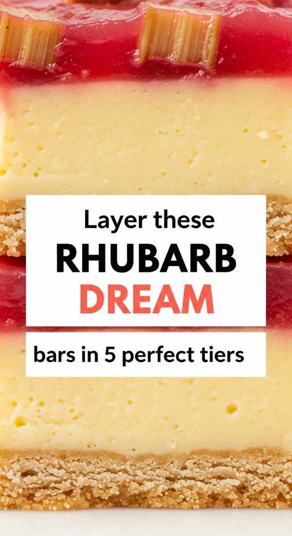 Layer These Rhubarb Dream Bars In 5 Perfect Tiers 69fd8c9e0c50c