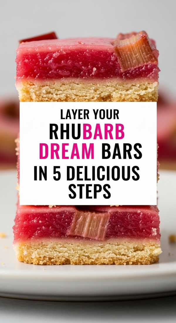 Layer Your Rhubarb Dream Bars In 5 Delicious Steps 69fd8ca58b597