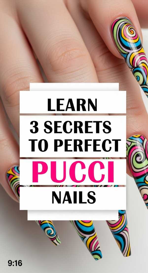 Next-Gen Mani: Top 5 Summer 2026 Nail Art Trends You Need to Try Learn 3 Secrets To Perfect Pucci Nails 6a059b598a24d
