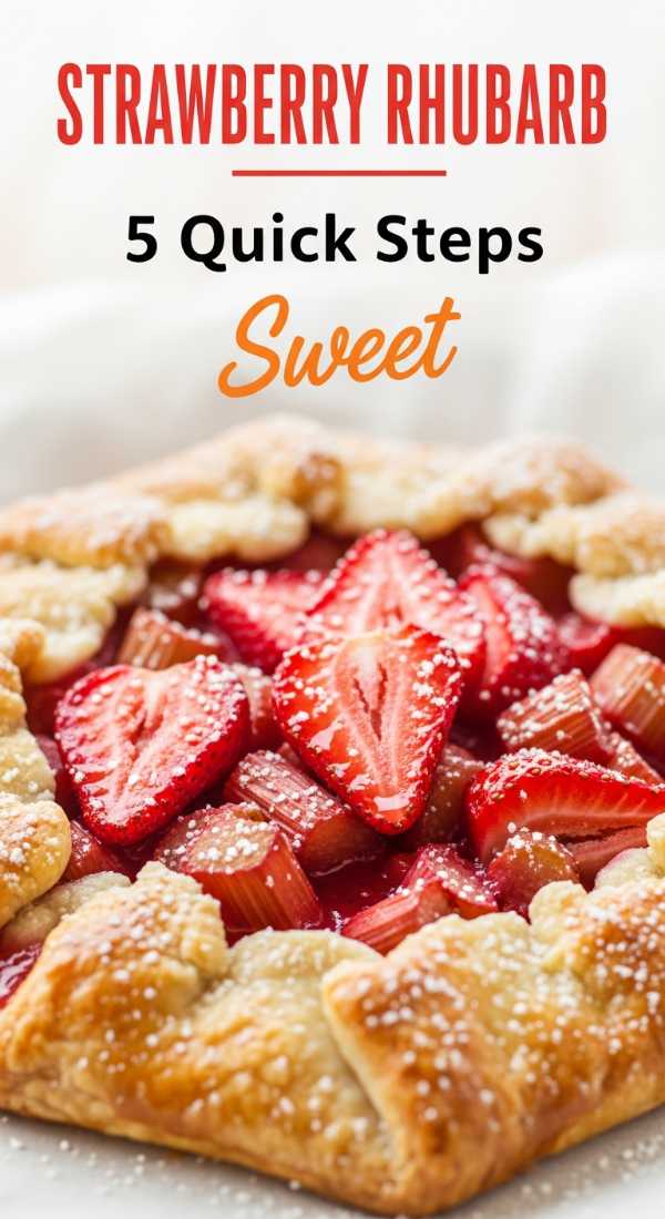 Learn 5 Quick Steps To Strawberry Rhubarb Galette 69f71b16ce4ba