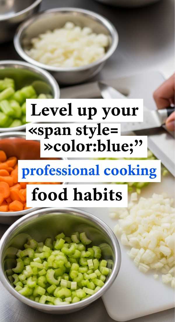 Level Up Your 5 Professional Cooking Food Habits 6a0010649a04c