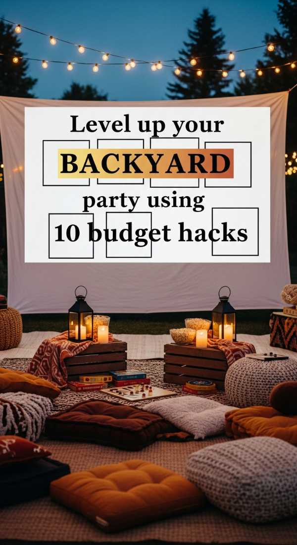 Level Up Your Backyard Party Using 10 Budget Hacks 6a057db54918e
