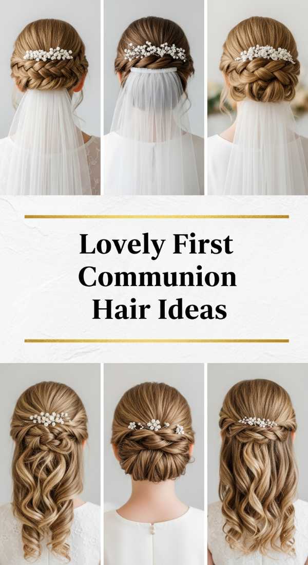 Lovely First Communion Hair Ideas 6a08ce5796970