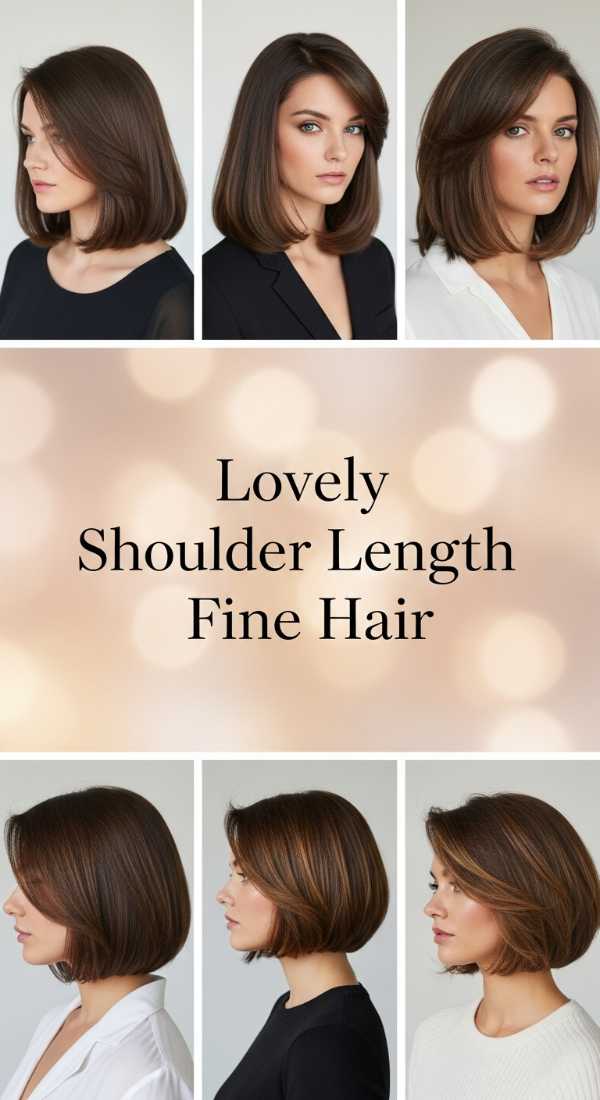 Lovely Shoulder Length Fine Hair 6a08ccc487de9
