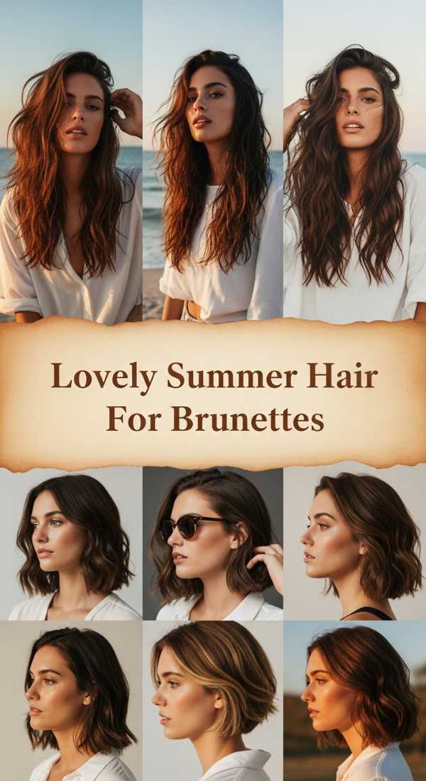 Lovely Summer Hair For Brunettes 6a08d4312422e