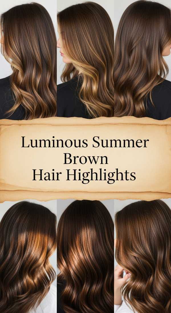 From Graduation Stage to Golden Hour: The Season's Hottest Hair Trends Luminous Summer Brown Hair Highlights 6a08d457b8d77