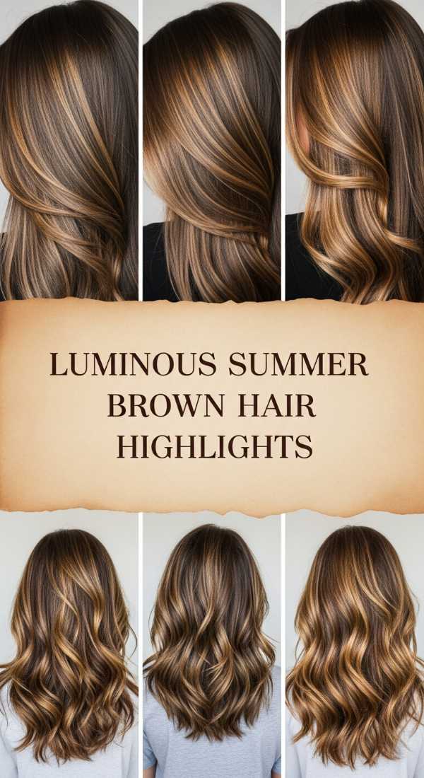 Slay Your Big Day: The Ultimate Summer Graduation Hair Guide Luminous Summer Brown Hair Highlights 6a08d6017dc4a