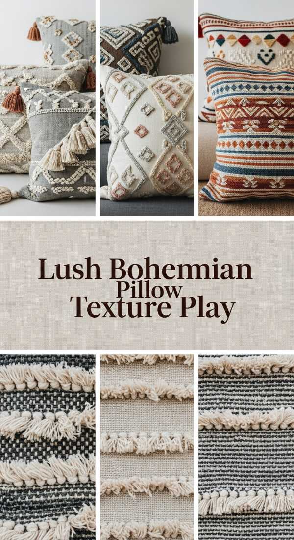 Lush Bohemian Pillow Texture Play 6a0ea3211eb56