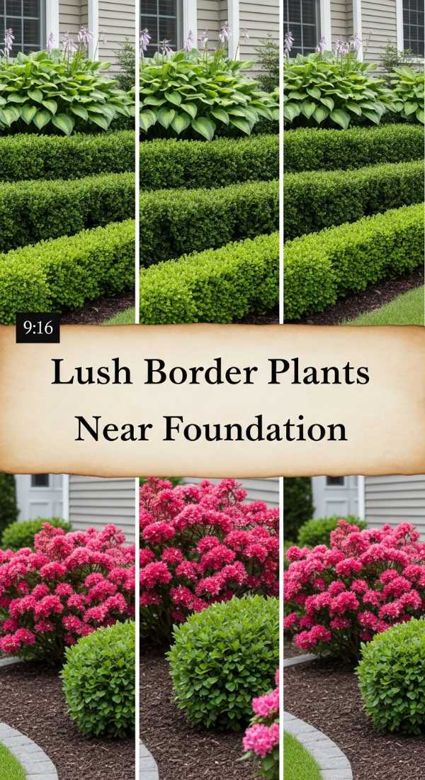 Lush Border Plants Near Foundation 69ff4746d66ff