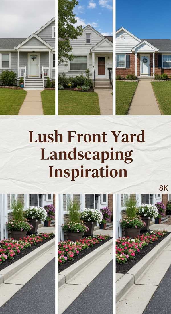 Lush Front Yard Landscaping Inspiration 6a04c9714119e