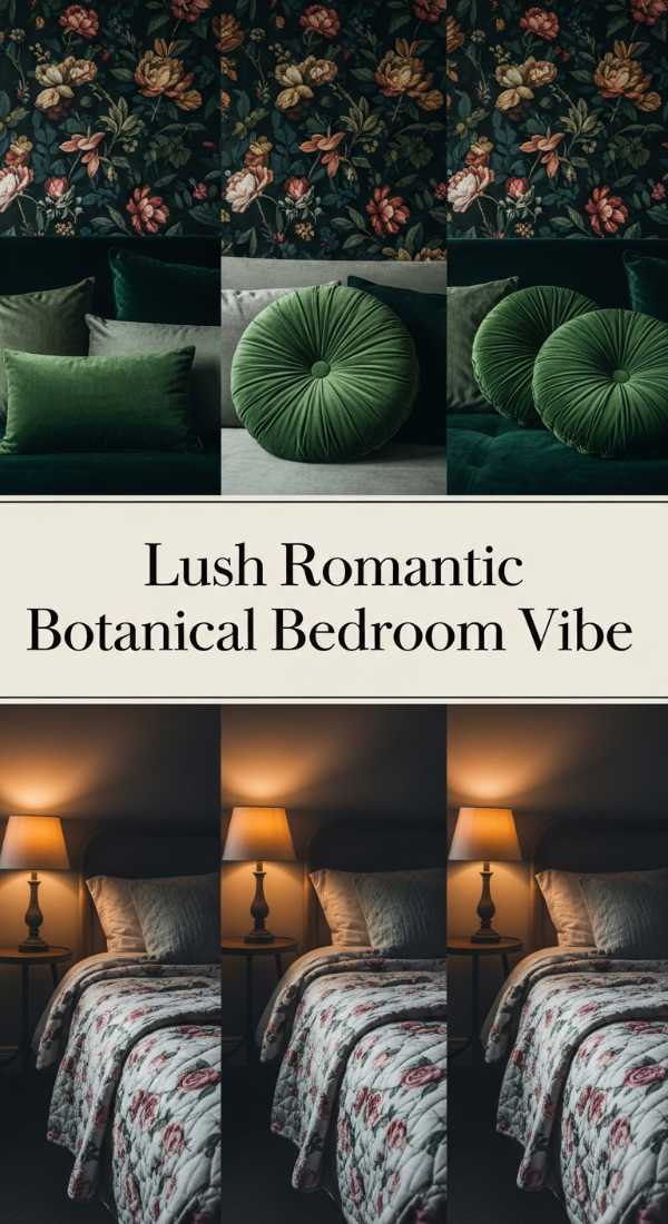 Timeless Charm: Transform Your Room with Vintage Florals Lush Romantic Botanical Bedroom Vibe 69fc6cf784bdc
