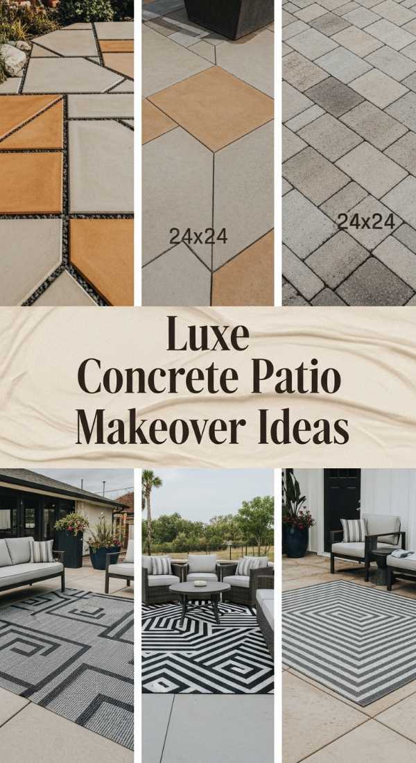 Luxe Concrete Patio Makeover Ideas 6a04bc62ca367