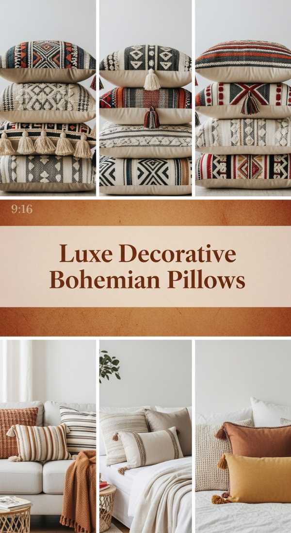 Luxe Decorative Bohemian Pillows 6a0ea31079726