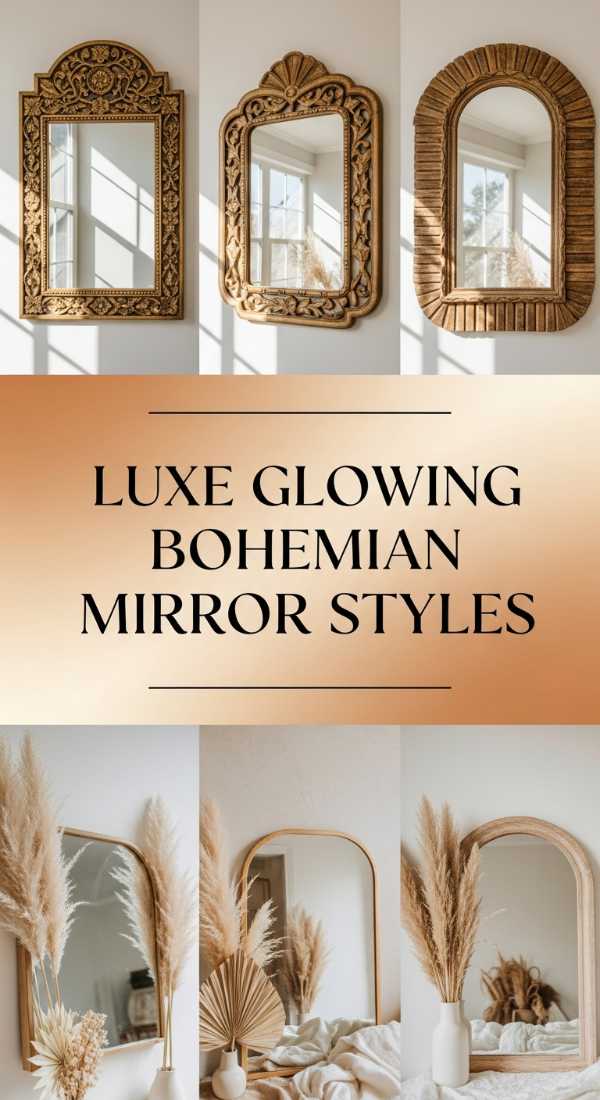 Luxe Glowing Bohemian Mirror Styles 6a0ea9093d2a9
