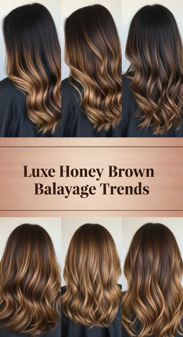 Luxe Honey Brown Balayage Trends 6a08ccbdac871