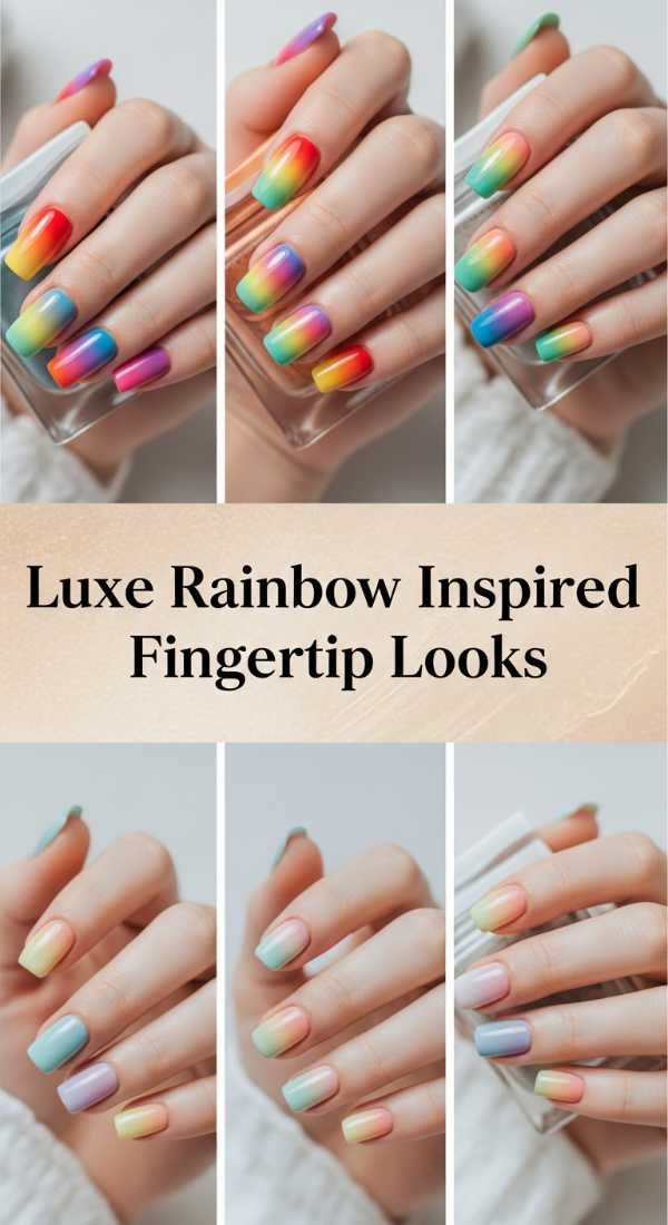 Luxe Rainbow Inspired Fingertip Looks 6a08aff037c56