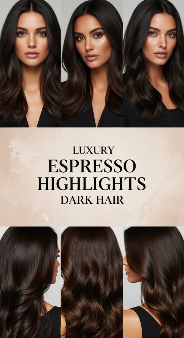 Silk, Shine, and Sophistication: Elevating Your Look in 2026 Luxury Espresso Highlights Dark Hair 6a1423c26fa4c