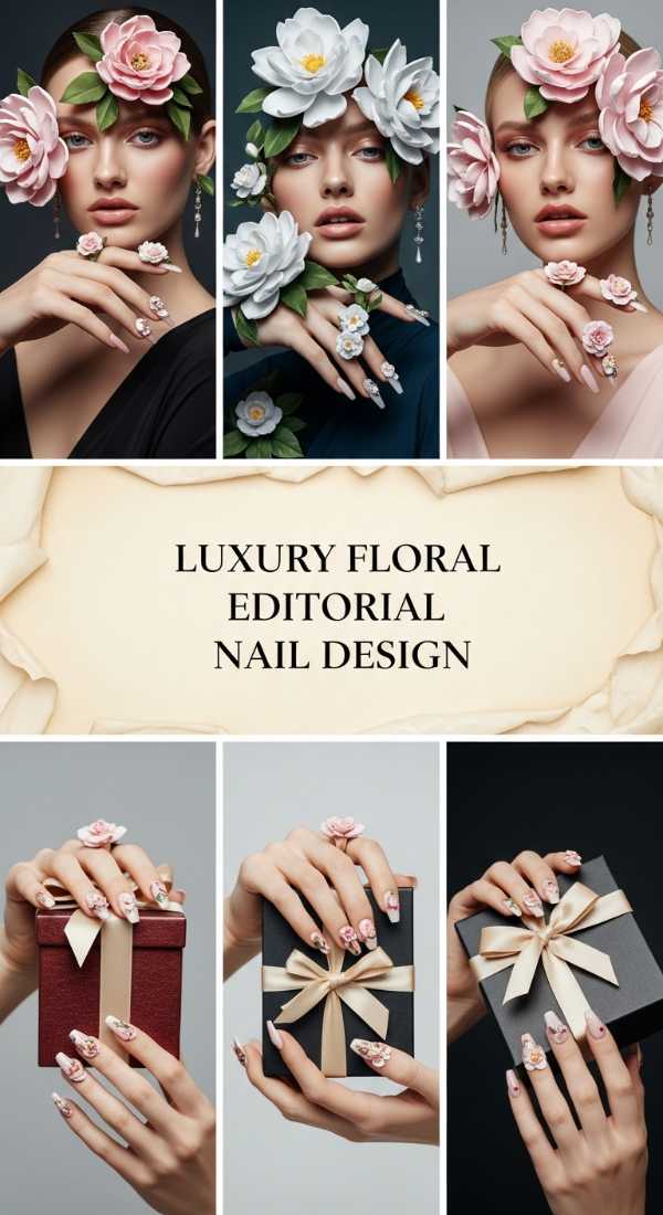 Luxury Floral Editorial Nail Design 6a134d275ee0d