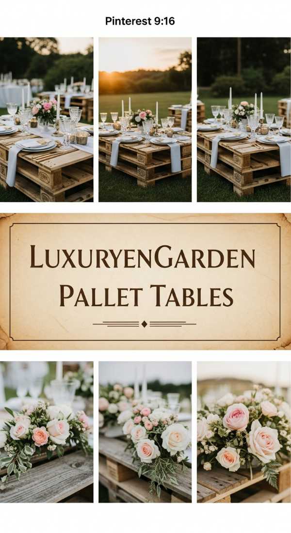 Luxury Garden Pallet Tables 6a1b0c562e230