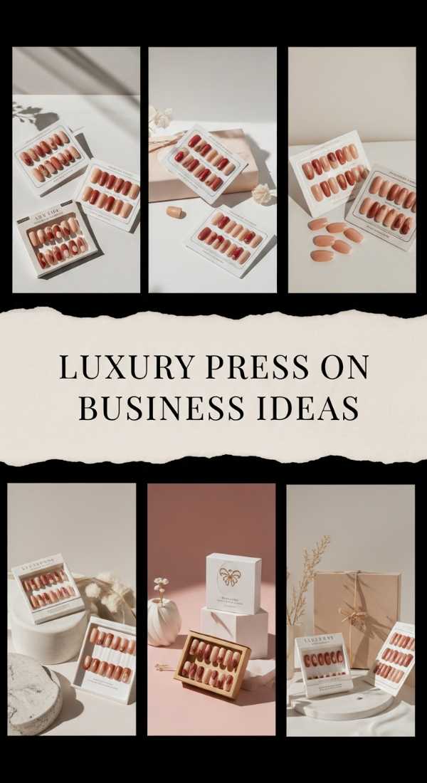 Instant Elegance: Why Luxury Press-Ons Are the New Salon Standard Luxury Press On Business Ideas 6a1347dba894e