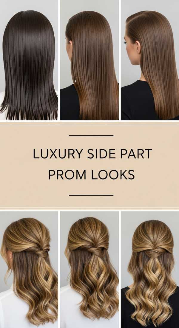 Luxury Side Part Prom Looks 6a0367027ab5b