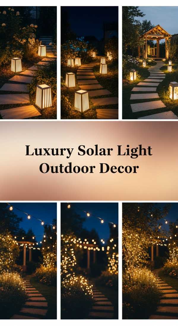 Luxury Solar Light Outdoor Decor 69fb076f60587