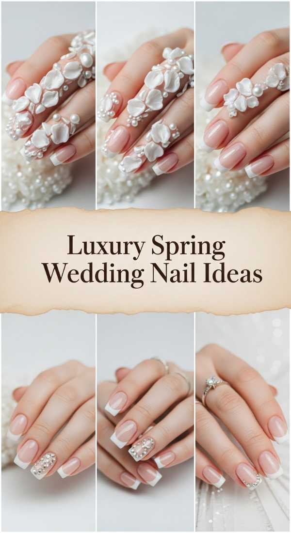 Next-Gen Nails: The Ultimate 2026 Trend Report for Every Manicure Lover Luxury Spring Wedding Nail Ideas 69ff6dabd01c9