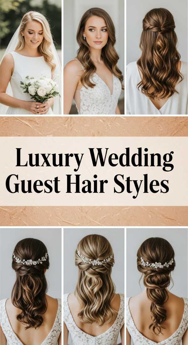The 2026 Hair Edit: Luxury Styles and Couture Inspiration Luxury Wedding Guest Hair Styles 6a1423bed3f50