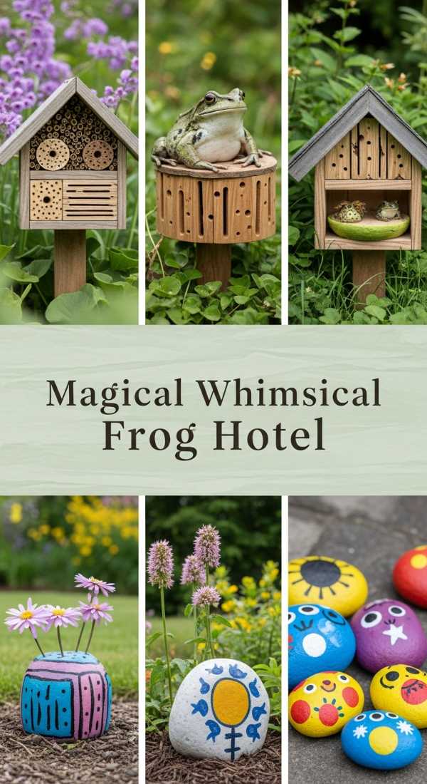Sun-Kissed Spaces: Transforming Your Home and Garden for Summer Magical Whimsical Frog Hotel 6a04bc5f36677