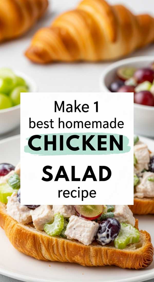 Make 1 Best Homemade Chicken Salad Recipe 6a06cda856da5