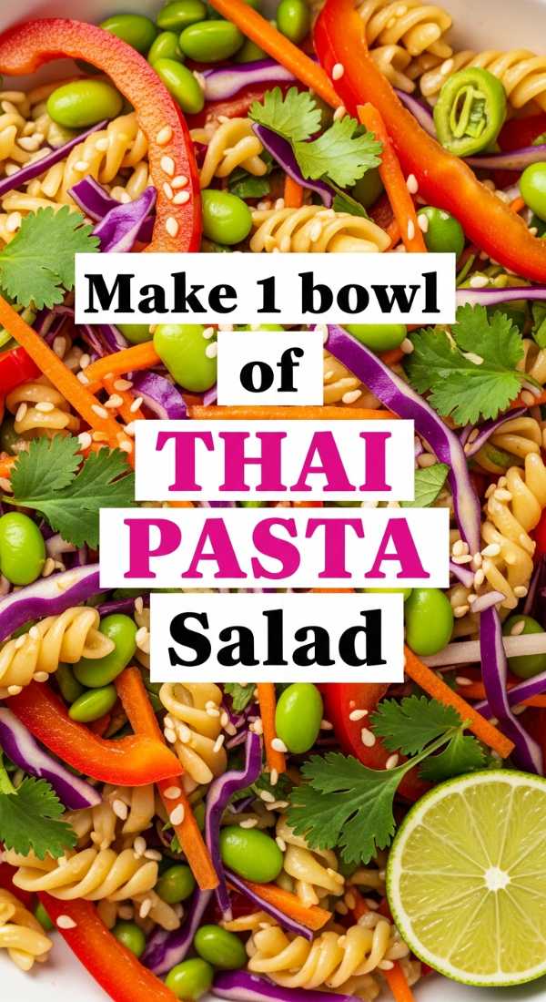 Make 1 Bowl Of Thai Pasta Salad 6a14295c352aa