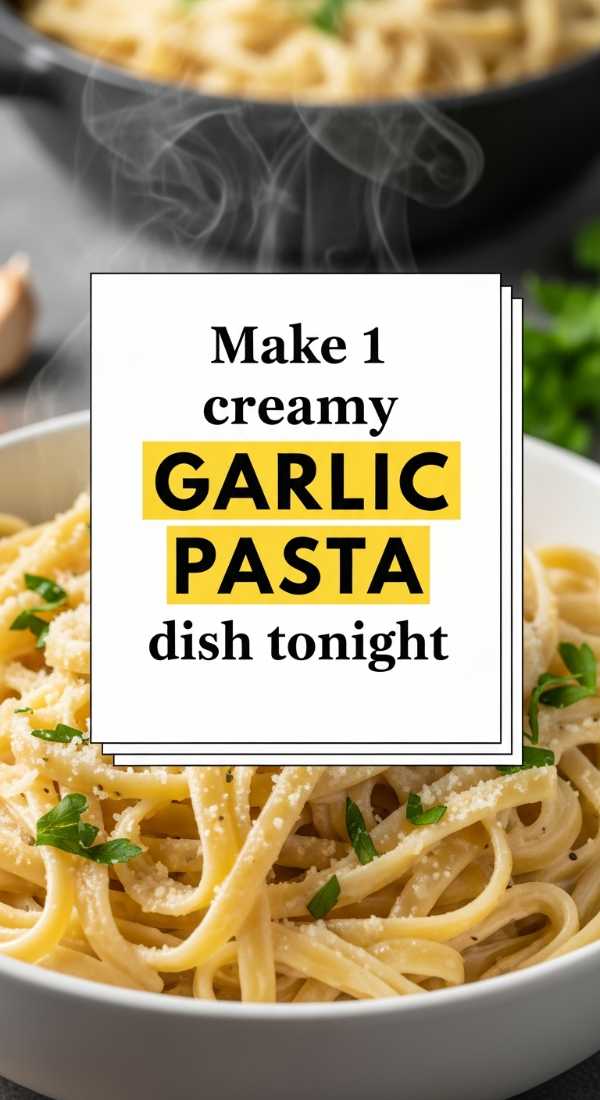 Make 1 Creamy Garlic Pasta Dish Tonight 6a1097ad200a9