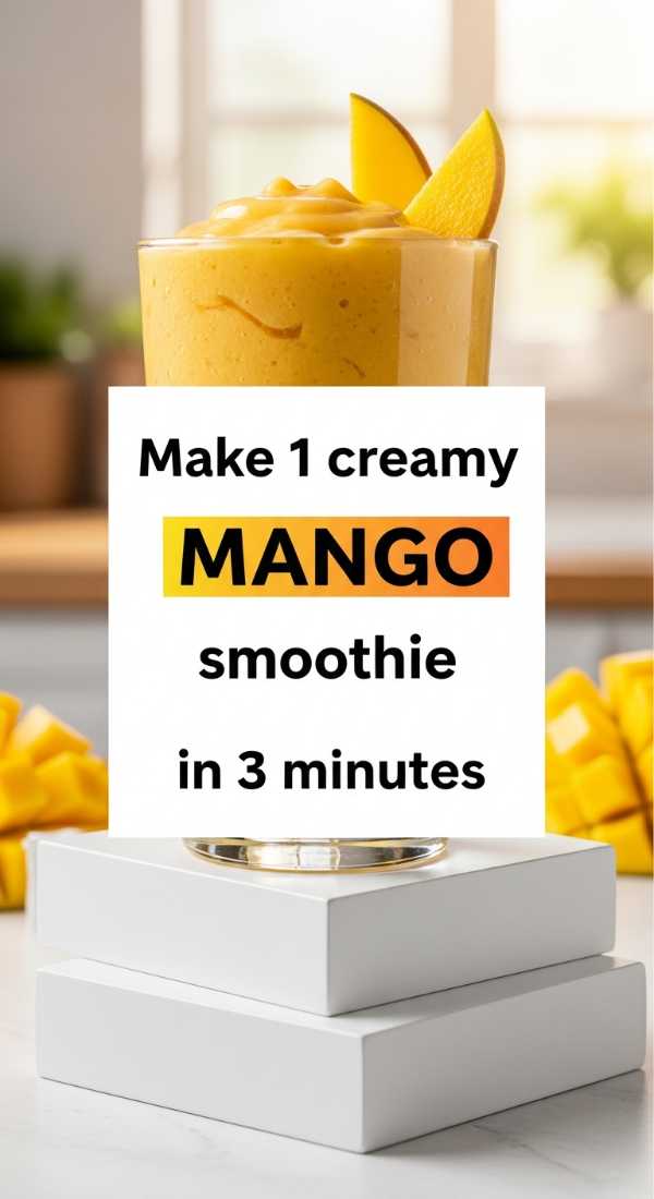 Make 1 Creamy Mango Smoothie In 3 Minutes 69f47a0c2ea52